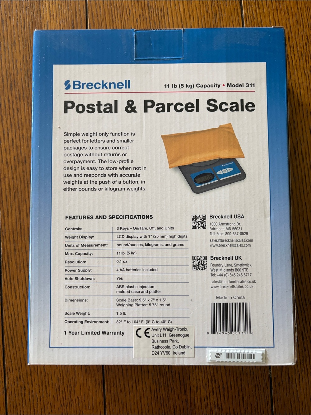 Brecknell Postal & Parcel Scale - Picture 8 of 10